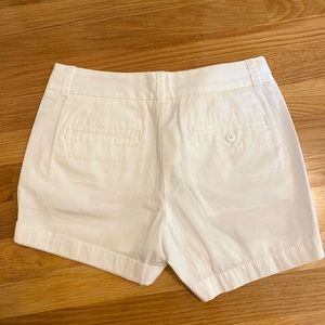 White Jcrew Chino Shorts 5 inch inseam